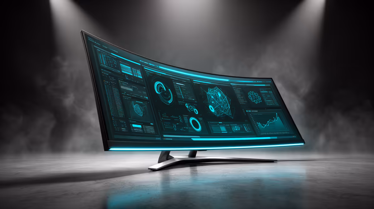 Curved Monitor for a Data Science Student in SA