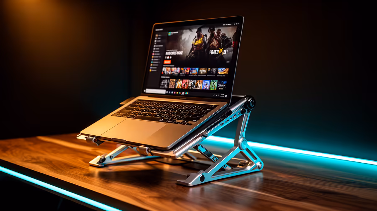 Laptop Stand for a Streamer in SA