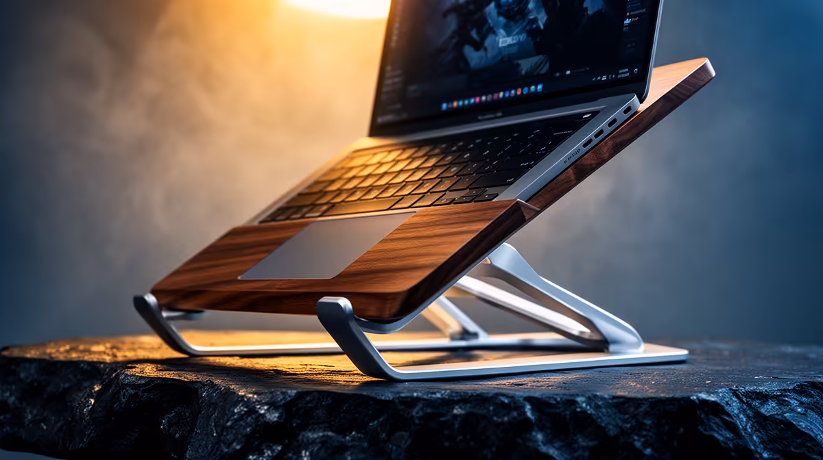 Laptop Stand for a TikTok Creator in SA