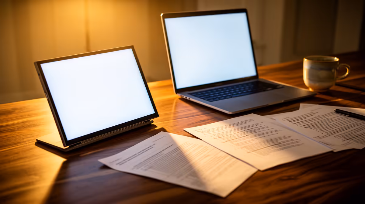 Portable Monitor for a Postgraduate Researcher in SA