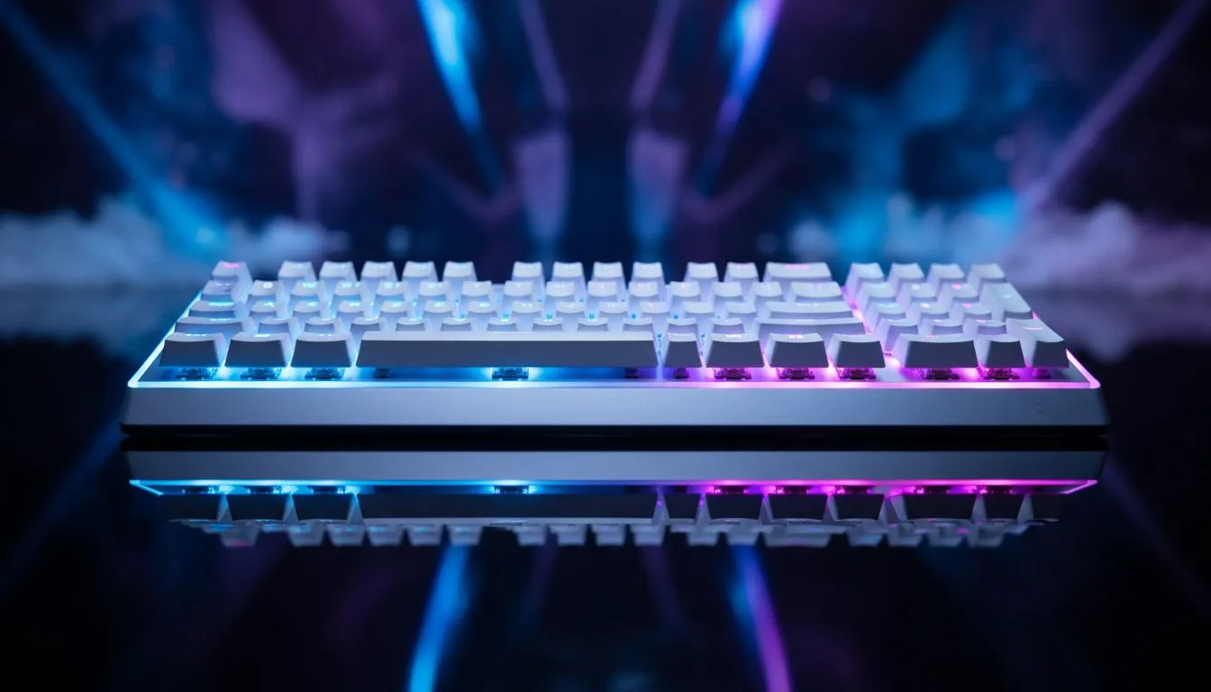 Plan a White Gaming Setup - Arctic Aesthetic