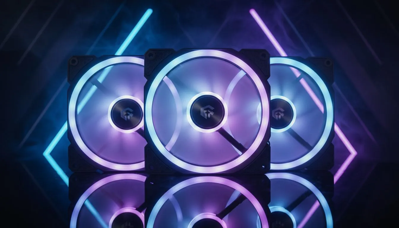Pre-installed ARGB Fans in PC Builds