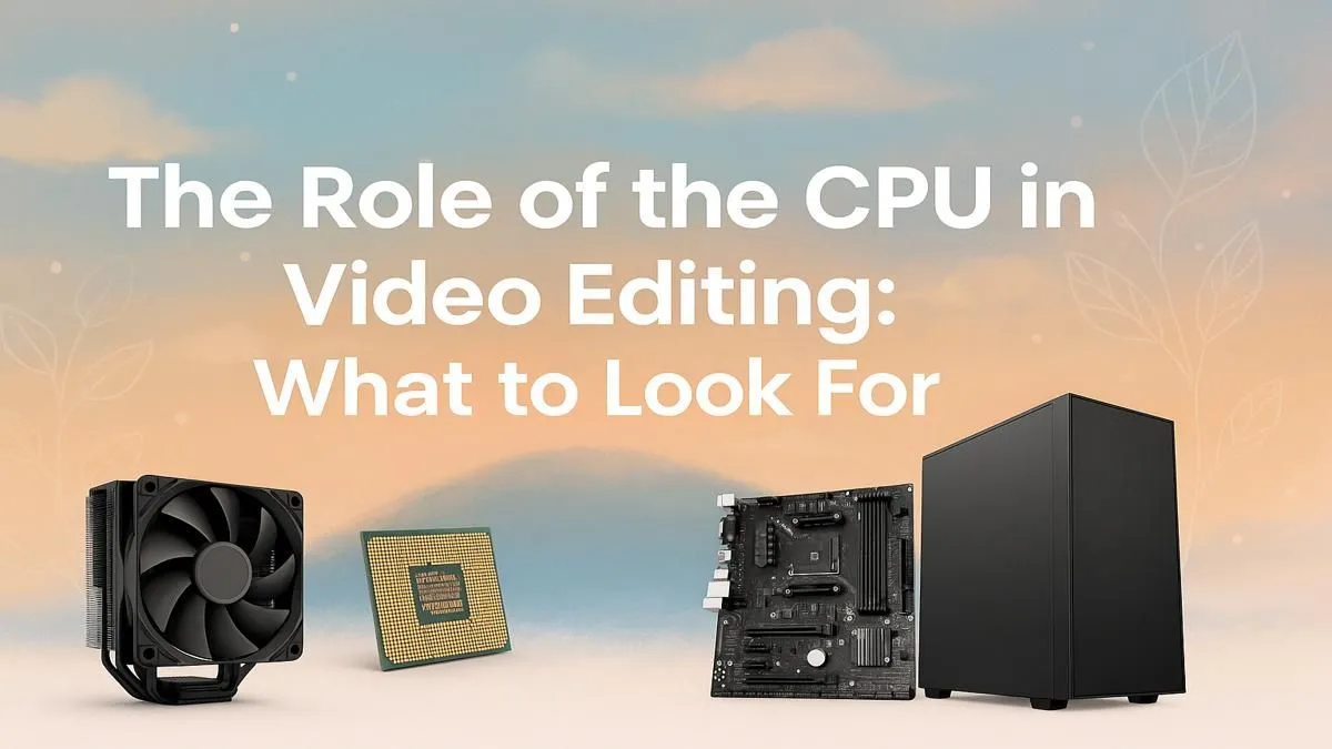 Choosing Your Editing CPU