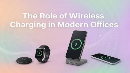 Wireless Charging for Office: Boosting Productivity & Modern Design