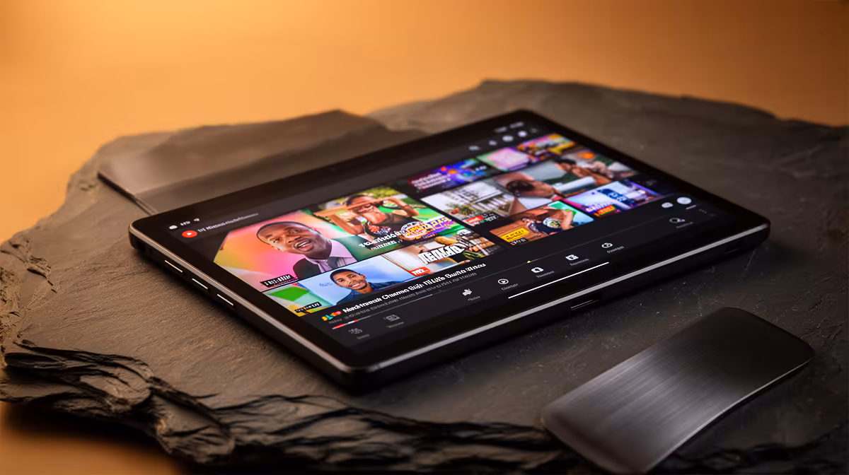 Android Tablet for Running a YouTube Channel Under R40,000