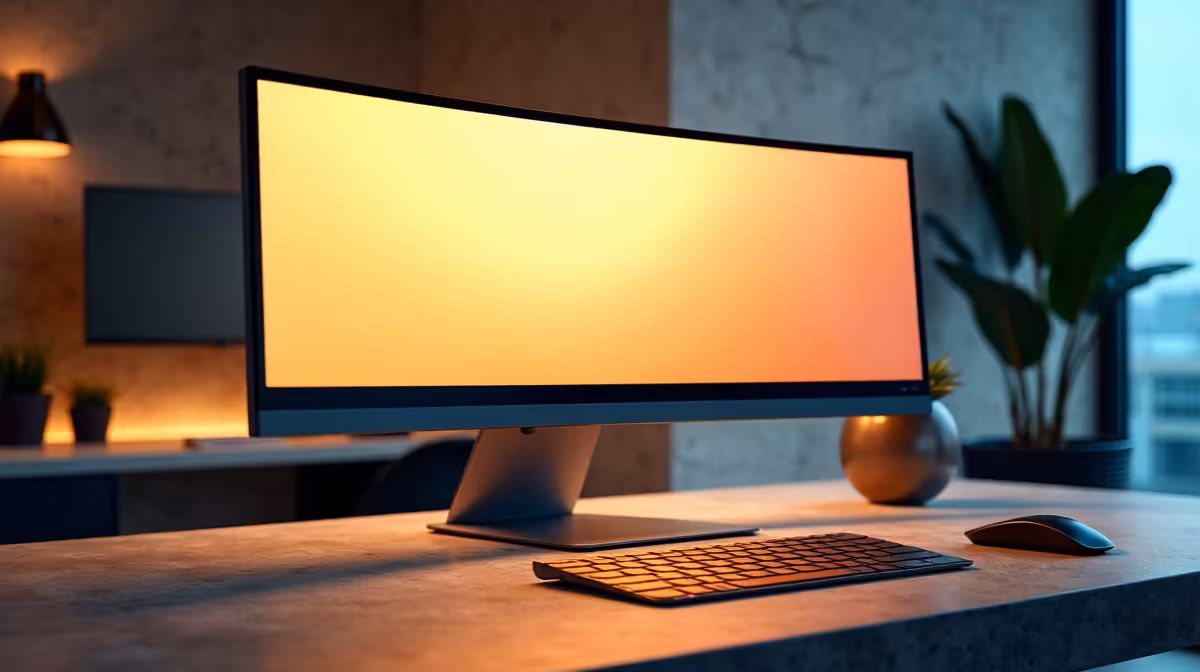 Colour-accurate Monitor for Light Office Work Under