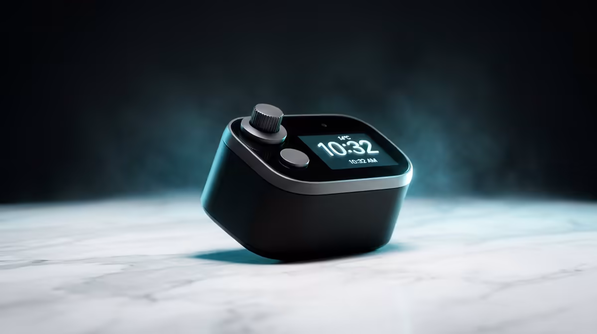 Indoor Pet Camera for a Tidy Minimalist Desk Under R50,000