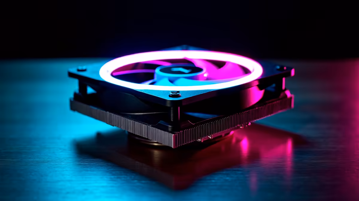 Low-profile CPU Cooler for Streaming to Twitch Under