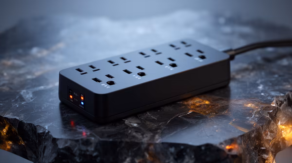 Surge-protected Power Strip for 3D Rendering Under R15,000