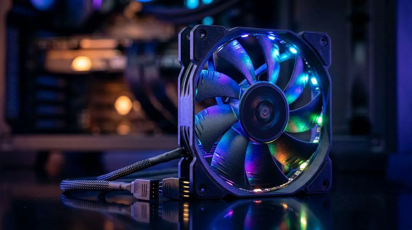 Get stable RPM and synced lighting