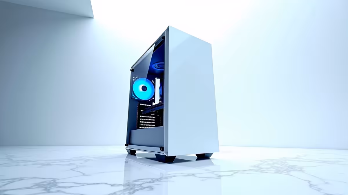 The White Gaming PC Build: Clean Aesthetic Setup for SA