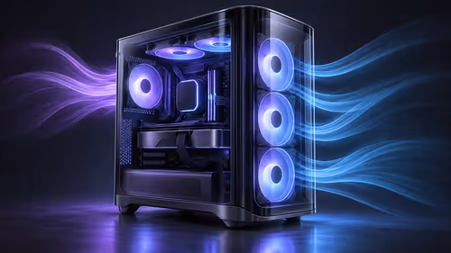 Thermaltake View 590: check side radiator space before choosing a long GPU