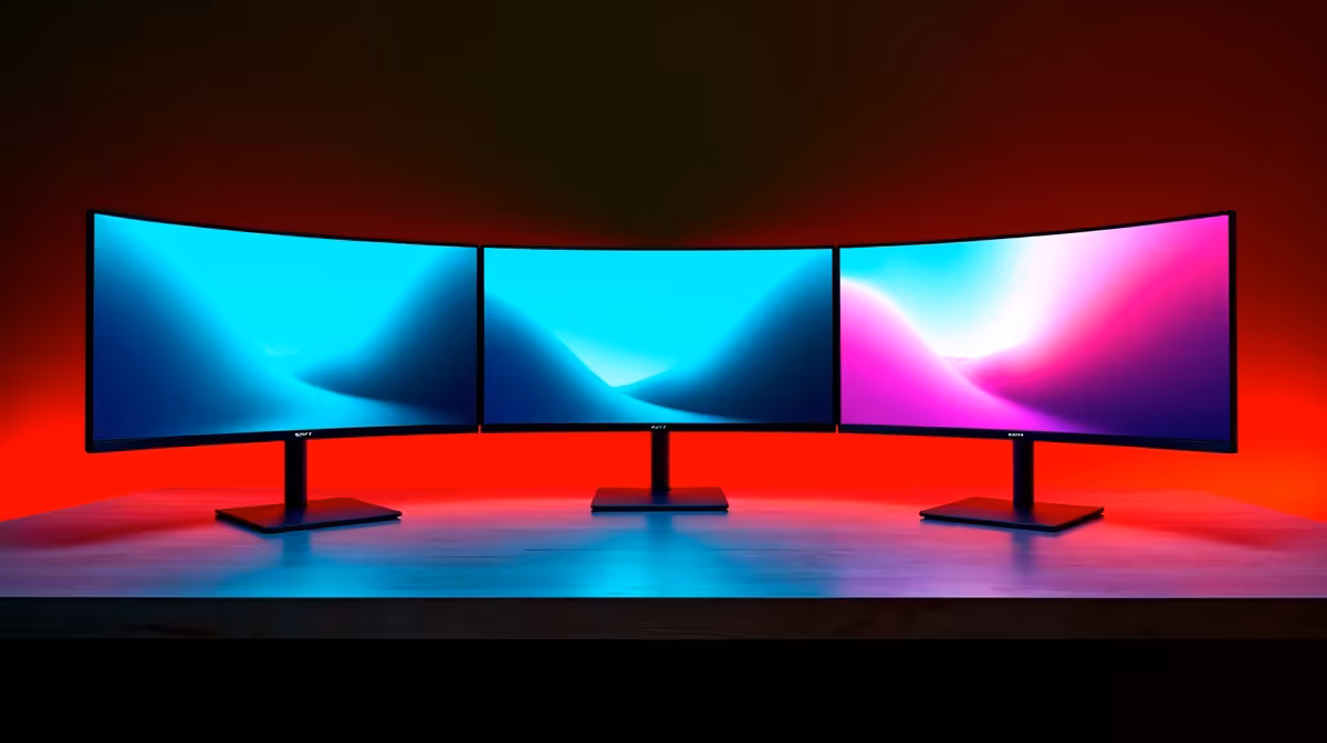 Three Monitor Setup for Gaming and Productivity