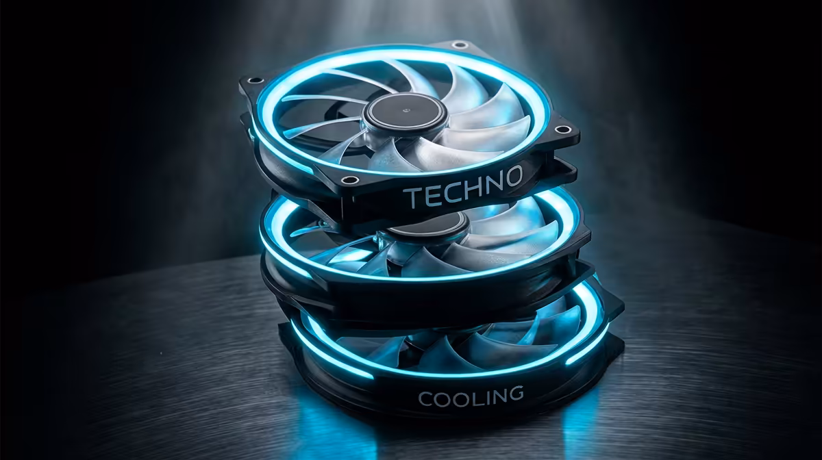 Three-tier case fan plan for flight simulation buying