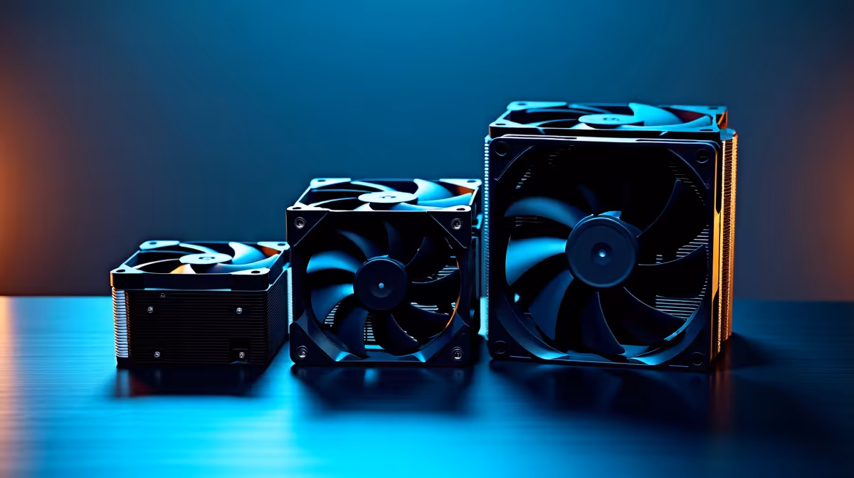Three-tier case fan plan for quiet PC builds build plan