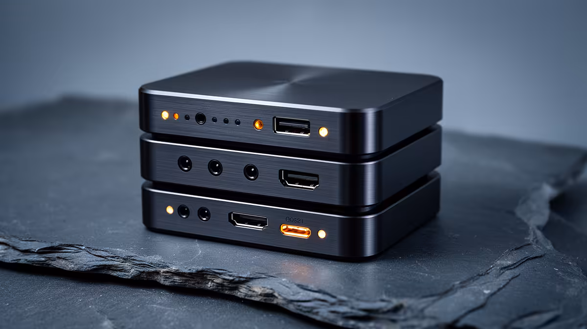 Three-tier docking station plan for casual buying signals