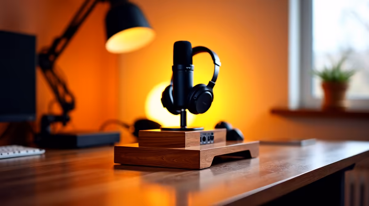 Three-tier docking station plan for podcasting buying