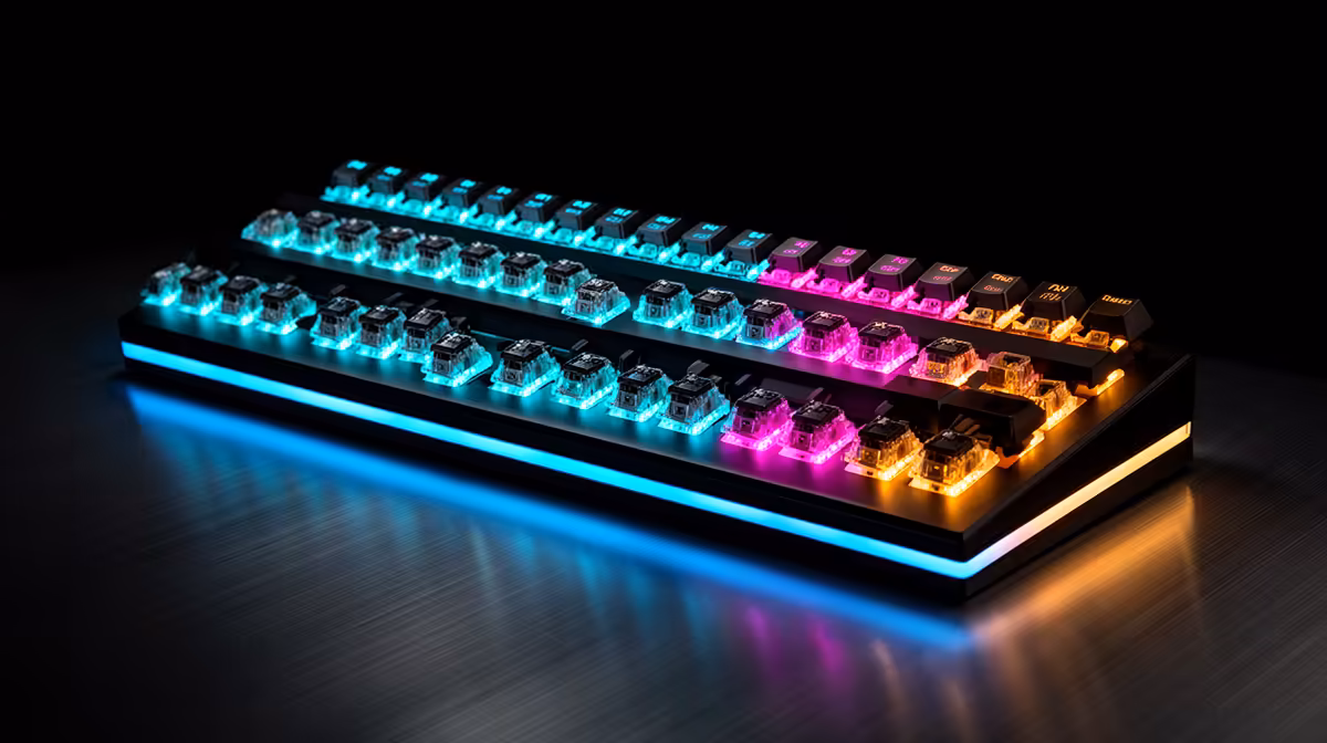 Three-tier gaming keyboard plan buying signals