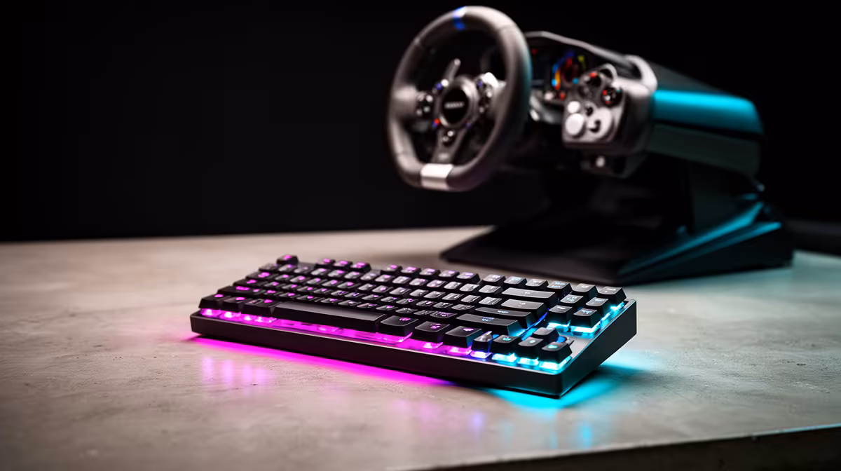 Three-tier gaming keyboard plan for racing buying signals
