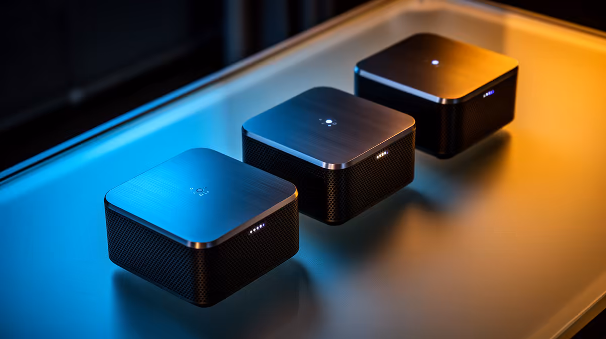 Three-tier mesh Wi-Fi kit plan for apartment buying signals