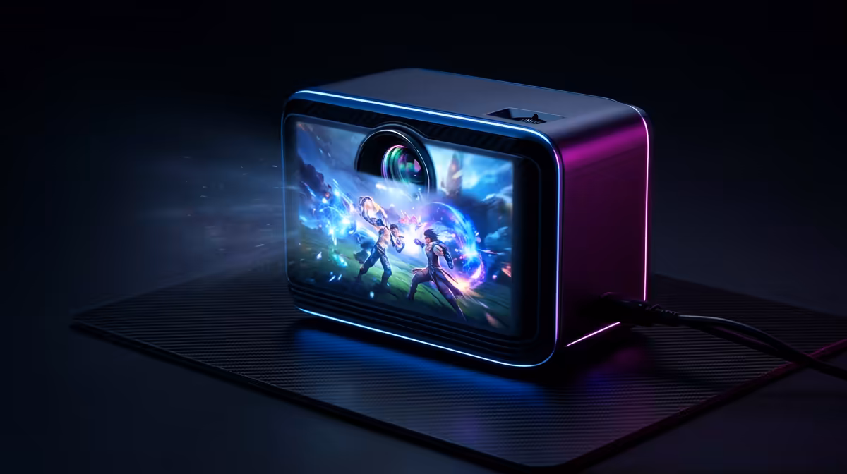 Three-tier portable projector plan for esports buying