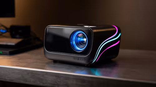 Three-tier portable projector plan for low-latency online gaming: budget