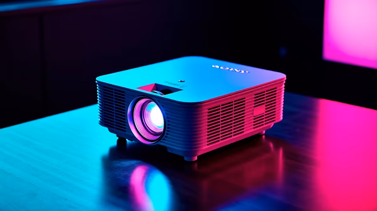Three-tier portable projector plan for school buying signals