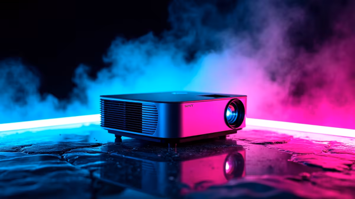 Three-tier portable projector plan for shared buying signals