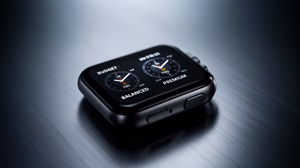Three-tier smart watch plan for campus buying signals