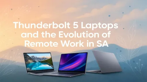 Thunderbolt 5 Laptops South Africa: The Future of Remote Work