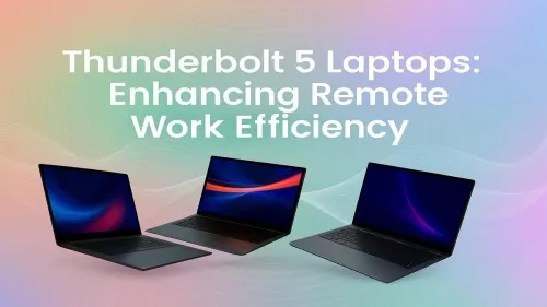Thunderbolt 5 Laptops: Powering Your Remote Work Efficiency