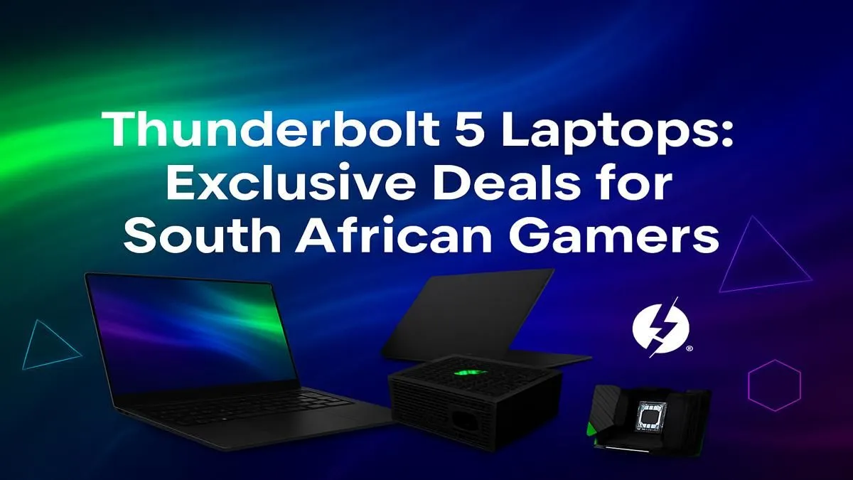 Thunderbolt 5 Laptops South Africa | Evetech Gamer Deals