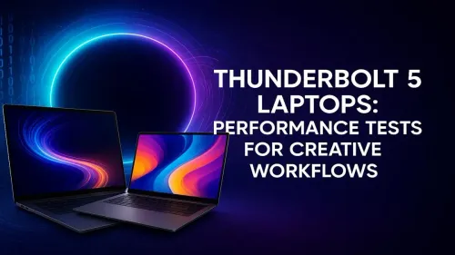 Thunderbolt 5 Laptop Performance: Creative Workflow Tests