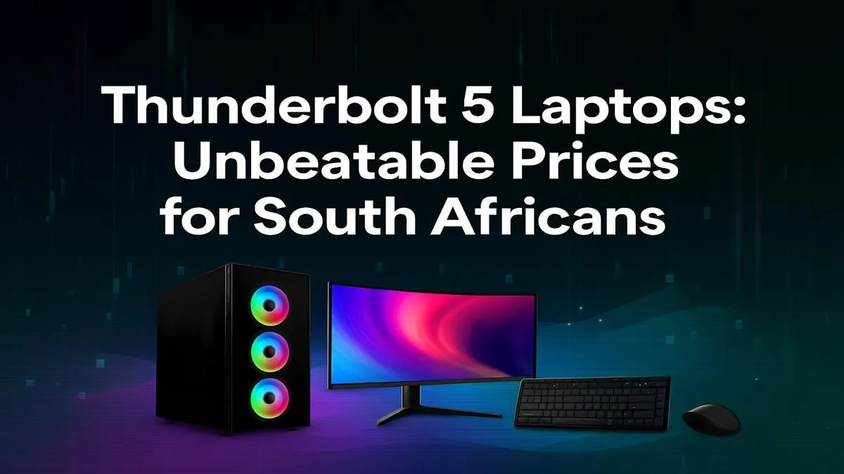 Thunderbolt 5 Laptops South Africa | Best Prices at Evetech