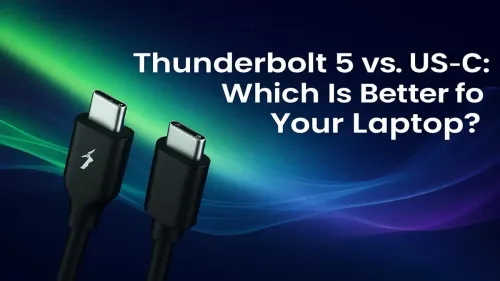 Thunderbolt 5 vs USB-C: Which Port is Best for Your Laptop?