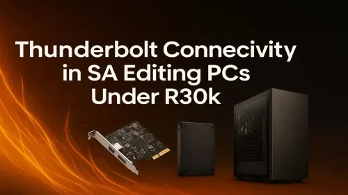 Thunderbolt Editing PC South Africa: Best Builds Under R30k