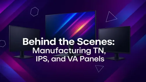 LCD Panel Manufacturing Process: How TN, IPS & VA are Made