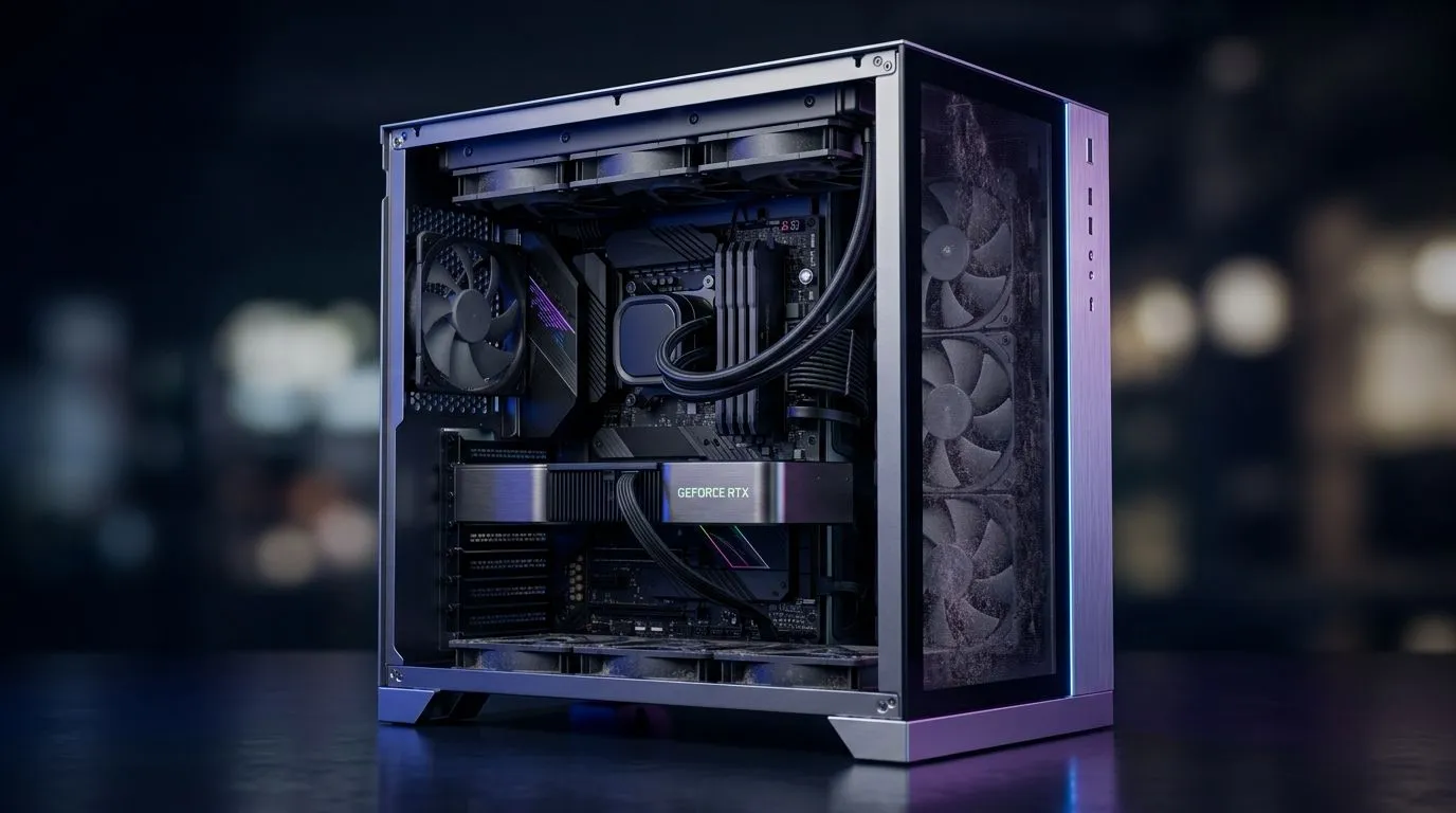 Fan layout and filter choices for cleaner cooling