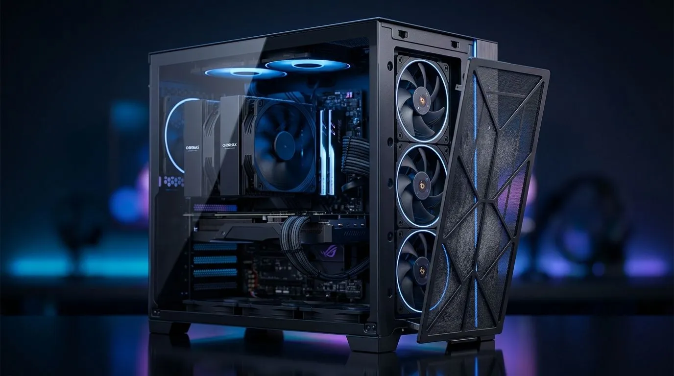 Stop dust buildup, improve cooling, clean less