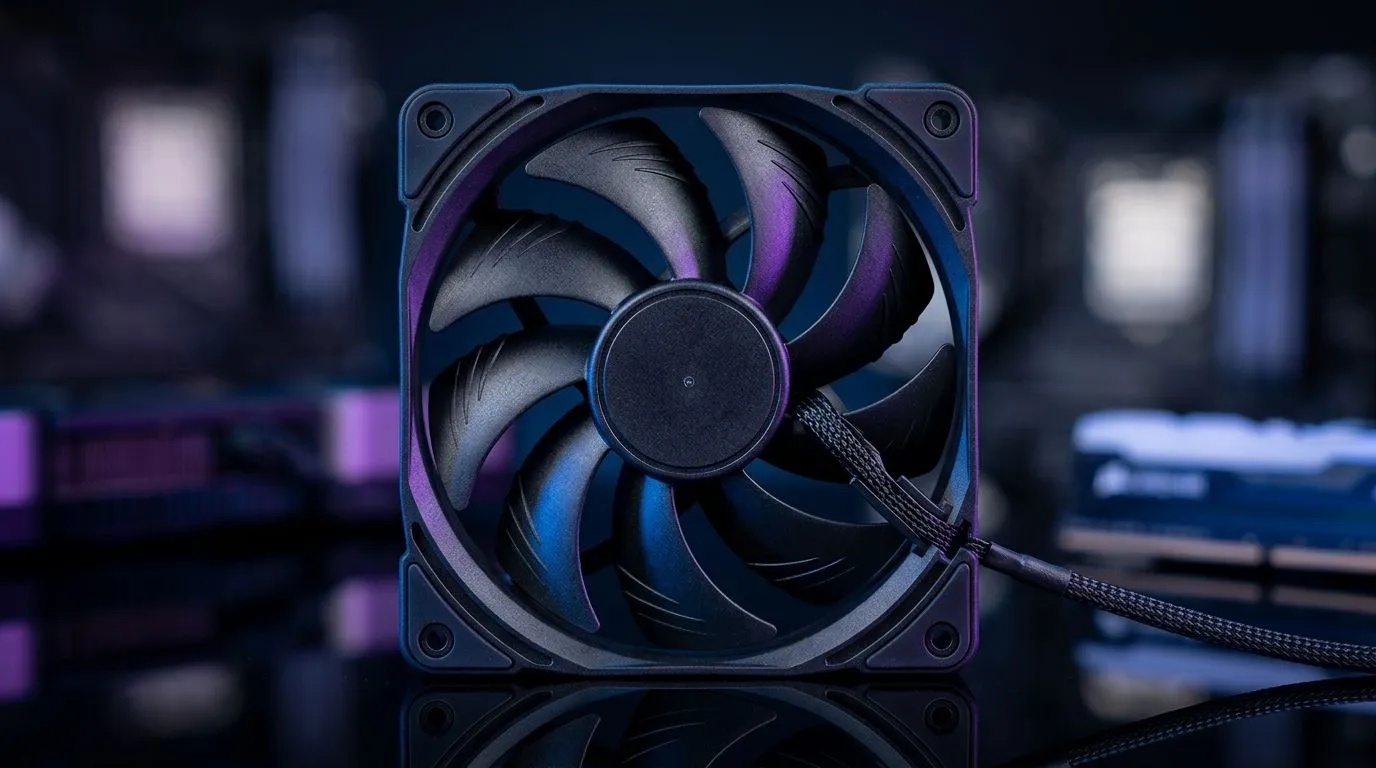 Tune PWM fans and blades for quieter builds