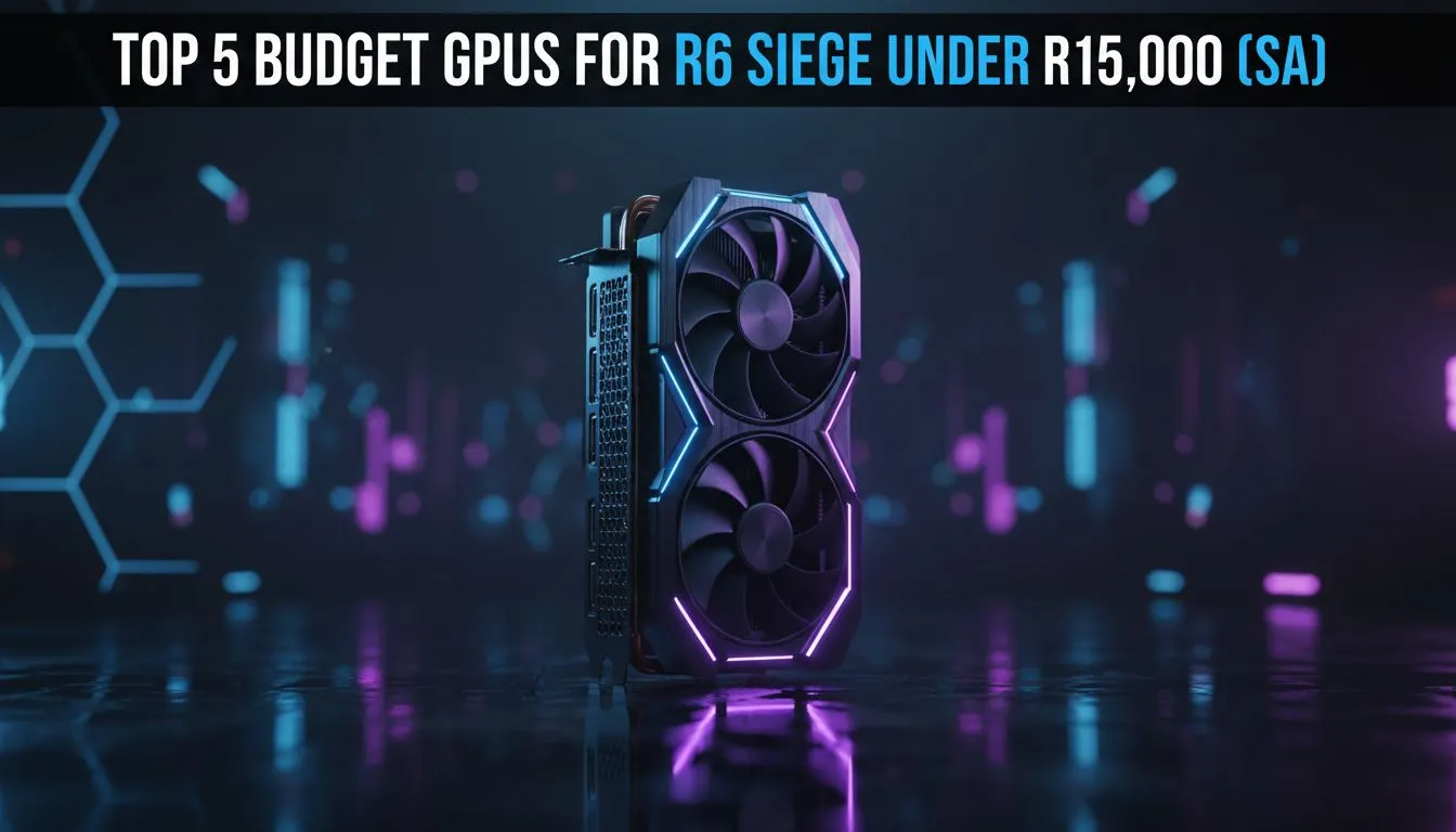 Top 5 GPUs for R6 Siege under R15000
