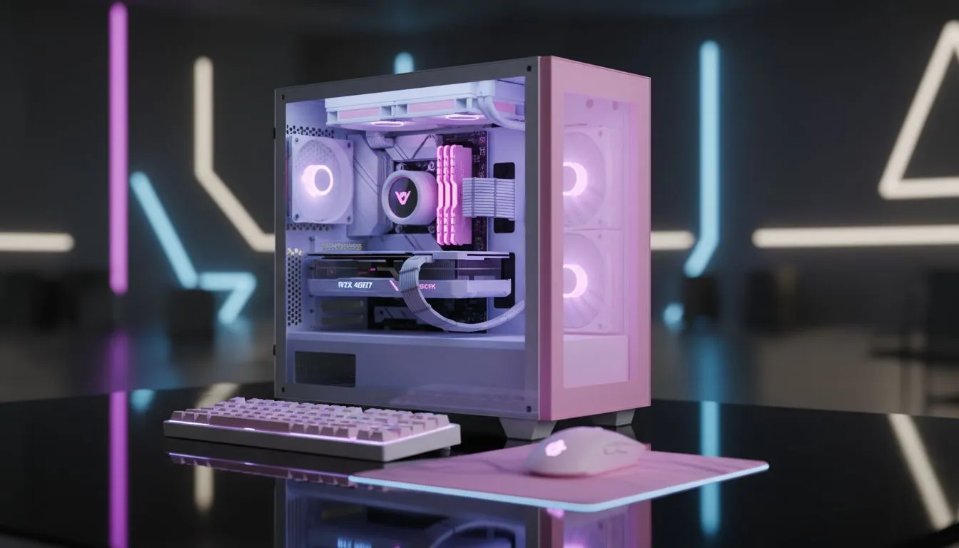 Top 5 Pink & White PC Builds