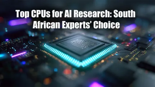 Best CPU for AI Research: SA Experts’ Top Picks