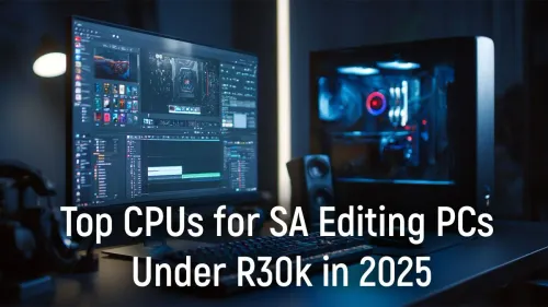 Best CPU for Editing PC Under R30k in South Africa (2025)