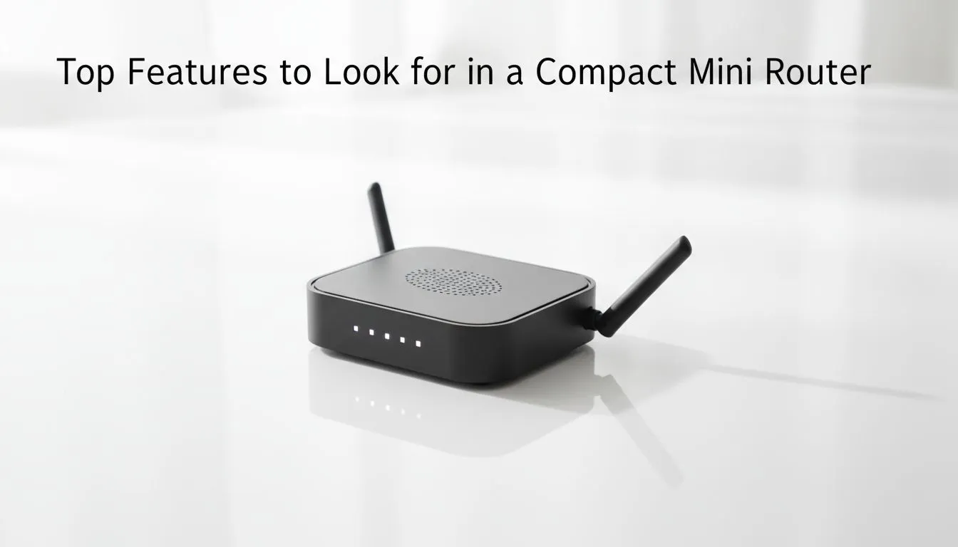 Key Compact Mini Router Features