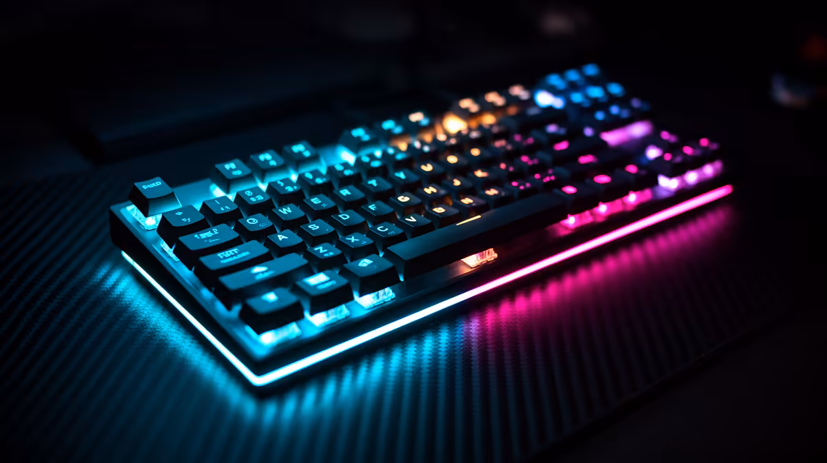 RGB-Powered Mechanical Keyboards