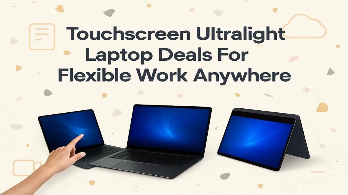 Find Ultra-Portable Touchscreen Laptops