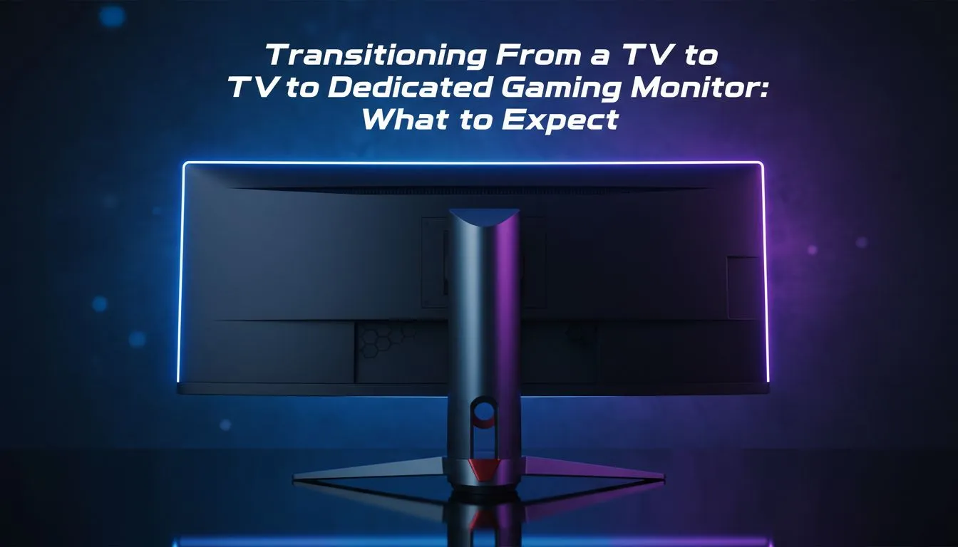 Switching From TV to Gaming Monitor