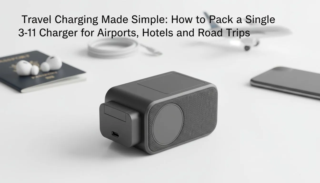 Pack One 3-in-1 Travel Charger