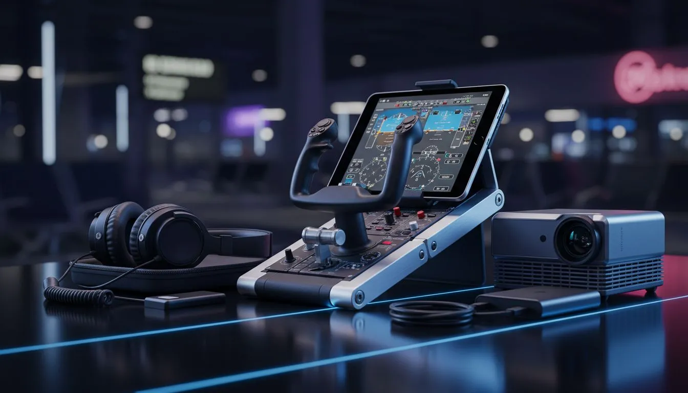 Travel-Ready Portable Flight Sim Setup